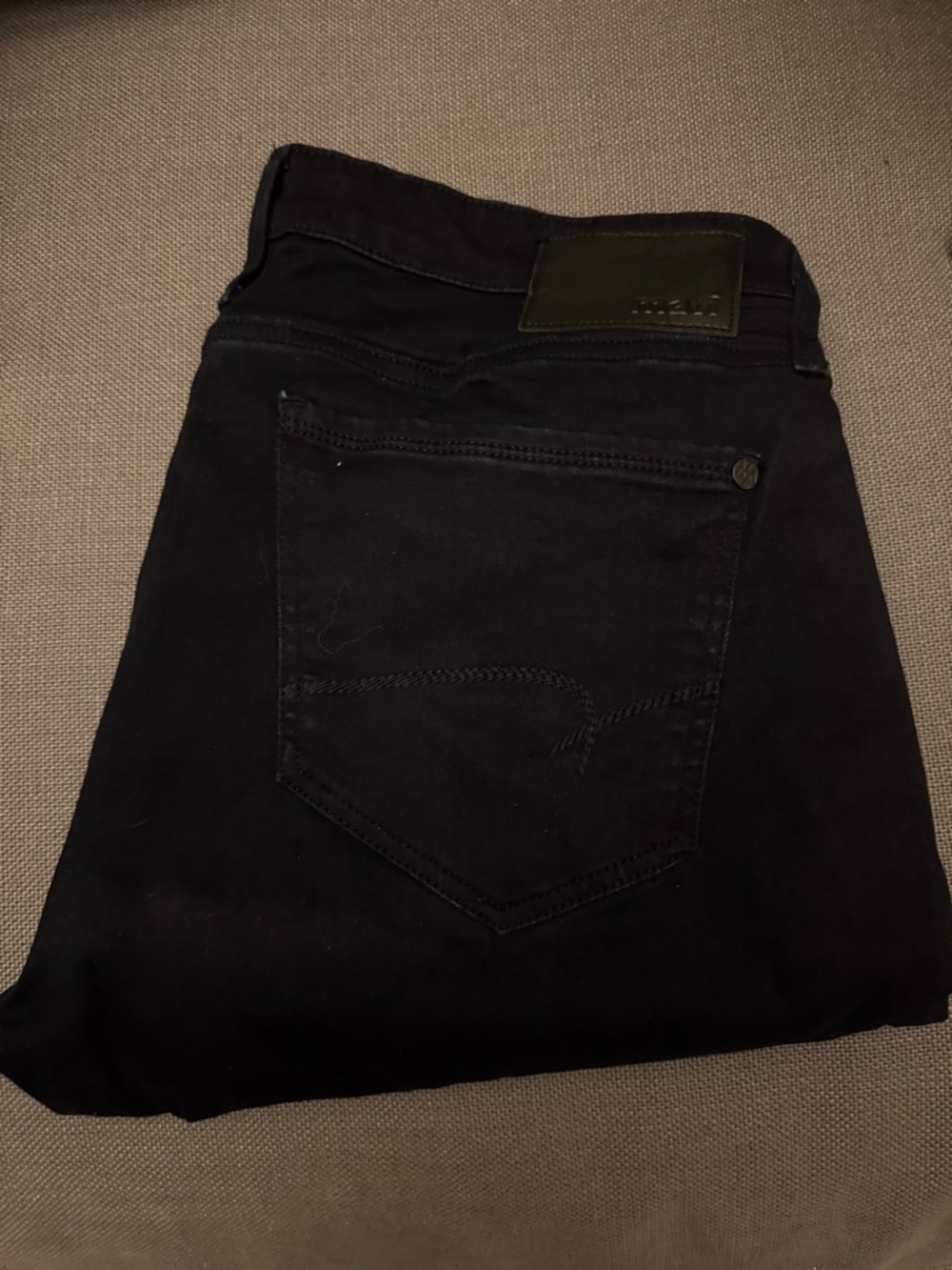 Mavi Men's Black Slim Jeans